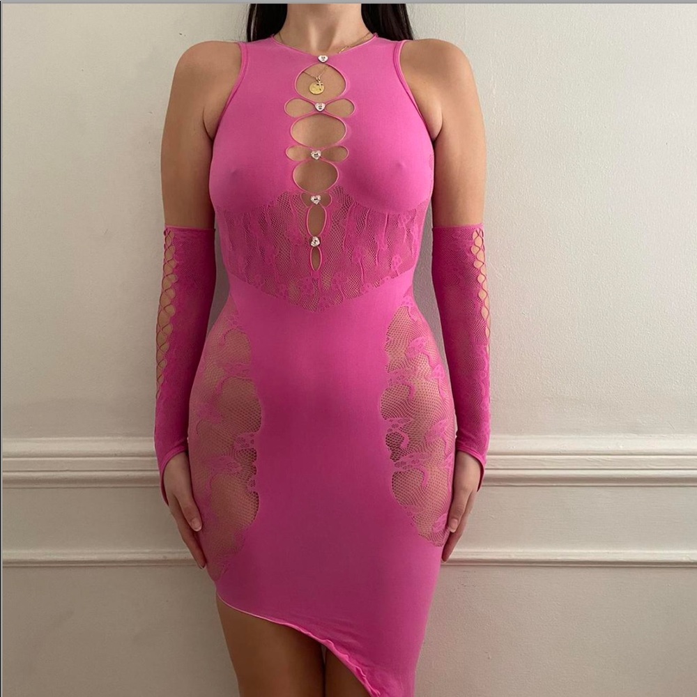Poster Girl Carrie Dress with Gloves